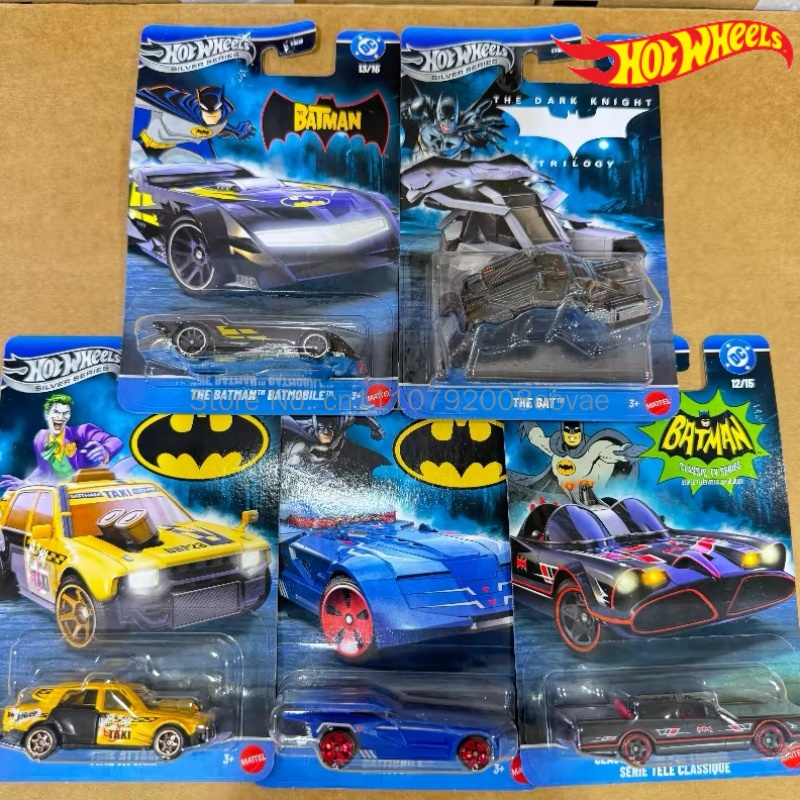 Mattel Toy Hot Wheels - ホットウィール シルバーレーベル ハイスピード バットマン ビークル 1:64スケール