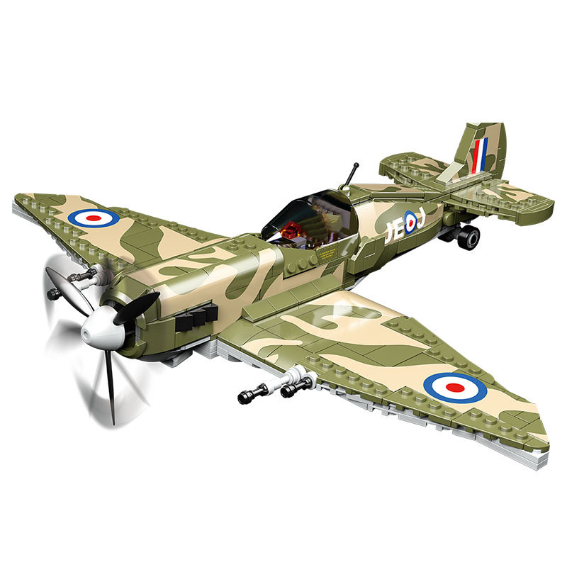 Kids Education Uk - Wwii ukmk9-子供向けの軍事戦闘機,segitfire,ビルディングブロック,飛行機モデル,人形,レンガ,おもちゃ,ギフト