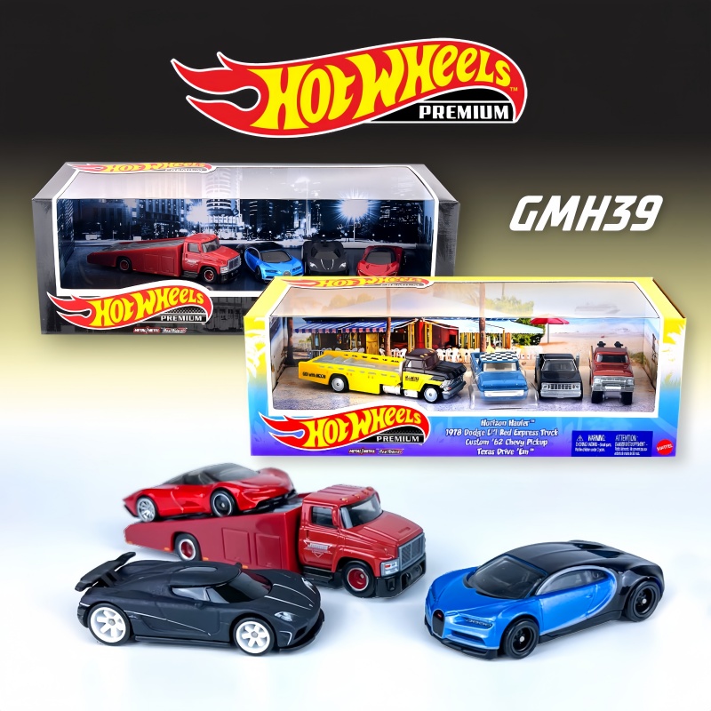 Mattel Toy Hot Wheels - オリジナルホットホイールマテルプレミアム 4 個レーシングチーム限定コレクションシミュレーションカーモデル合金車グッズ車のおもちゃモデル
