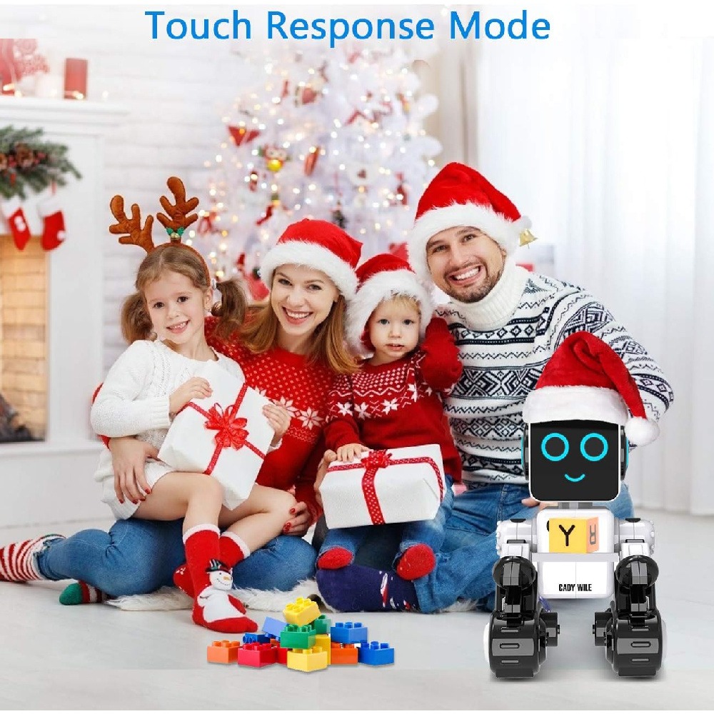 Kids No Education - 歌って踊るAIロボットおもちゃ 子供向け スマートRCロボット タッチ＆サウンドコントロール ロボティクス インテリジェント