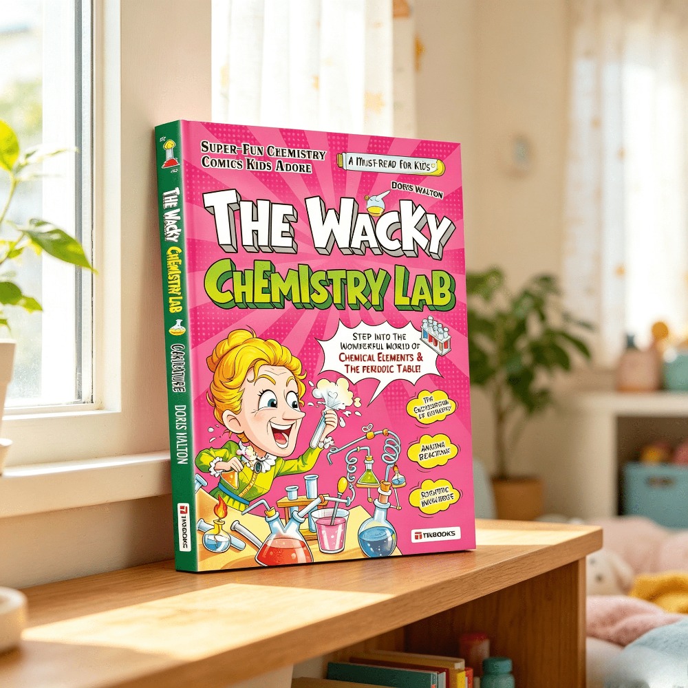Kids Education Book - 「The Wacky Chemistry Lab English Kids