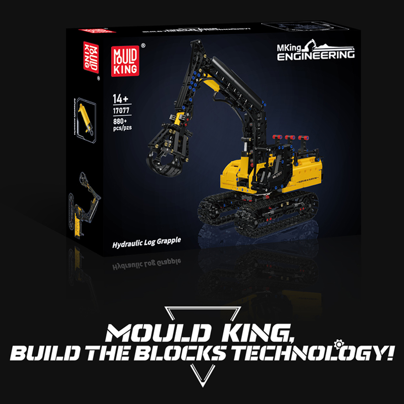 Kids Education Login - テクニカル MOC ブルドーザー掘削機ビルディングブロックキット油圧ロググラップル教育玩具子供男の子ギフト用