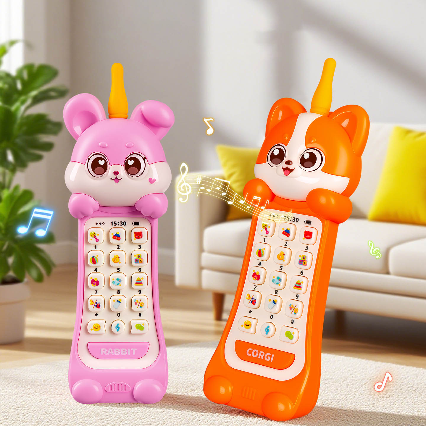 Kids Education Mobile - 子供のおもちゃ パズル 早期学習 多機能 ビッグブラザー 電話モデル