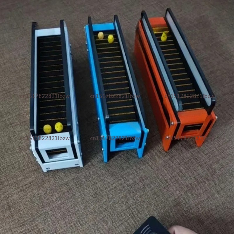 Kids Education Steps - 特大空港エスカレーターおもちゃ - スムーズなステップライドシミュレーション、手作りミニチュアモデル＆子供向け教育工芸品ギフト