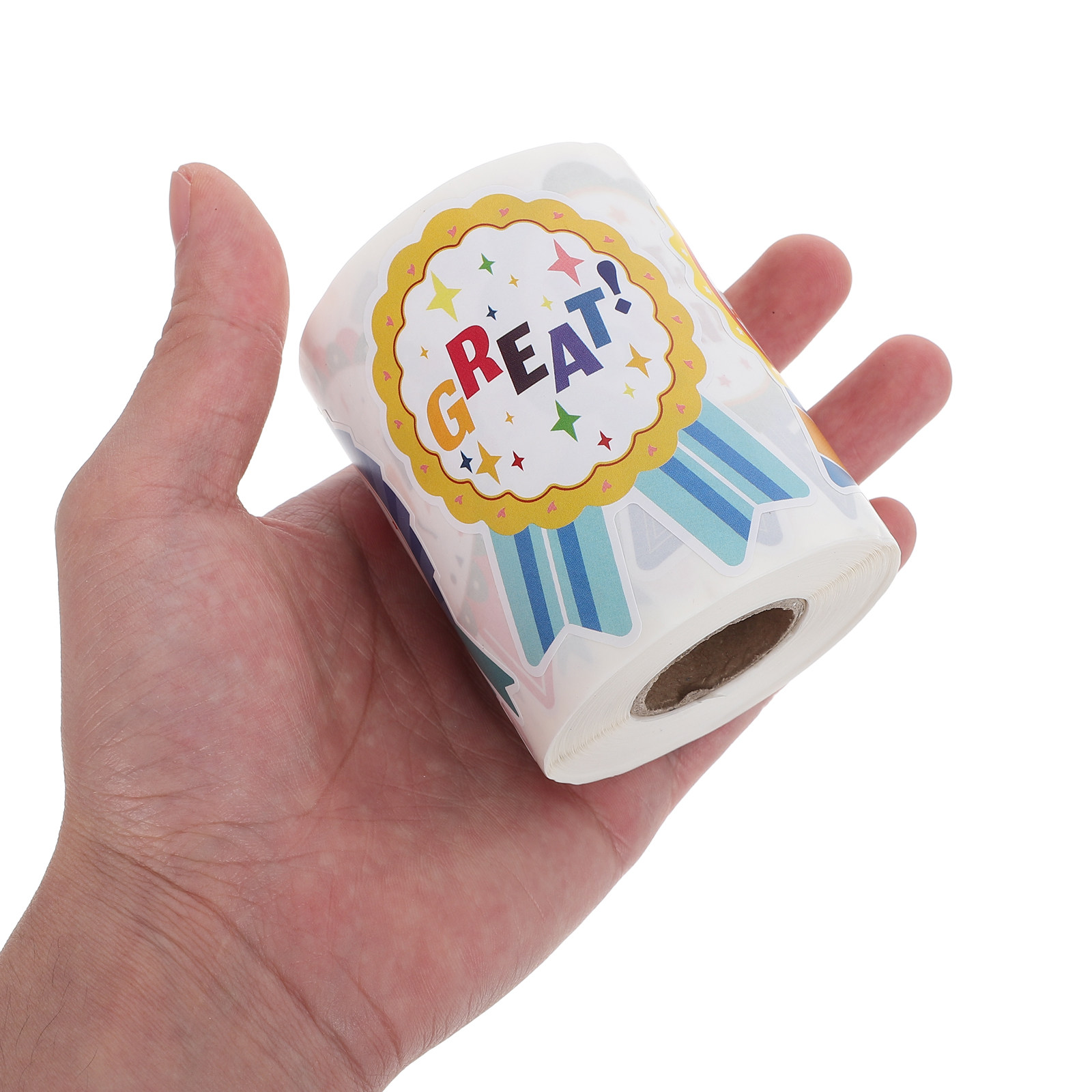 Kids Education Motivation - 子供向け教室用ご褒美ロール、小さなステッカー詰め合わせ、モチベーションを高める賞賛インセンティブ、宿題の達成チャート、教育用