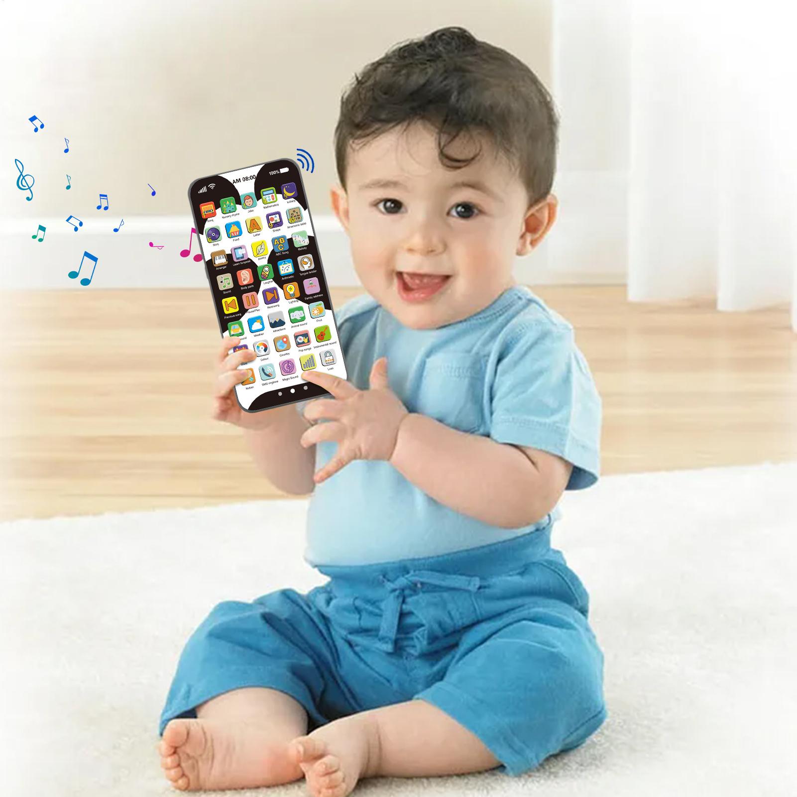 子供のおもちゃのスマートフォン早期携帯電話ライトタッチスクリ - Kids Education Mobile のレビューと価格