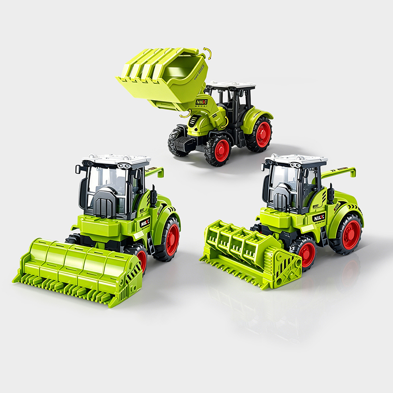 キッズファームトラクターおもちゃの車、慣性農業トラック、収穫 - Kids Education Login のレビューと価格