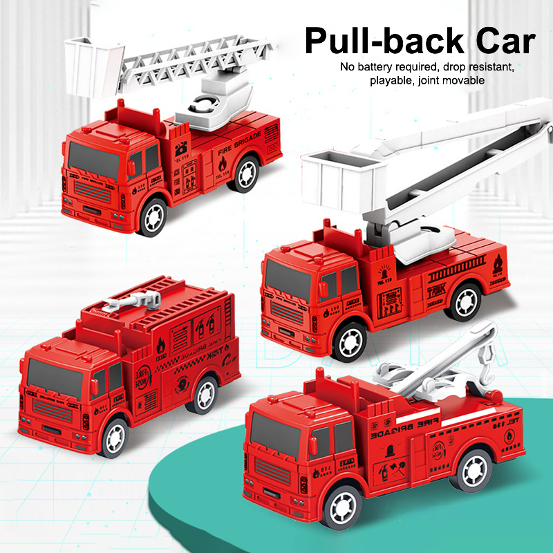 1個入り子供用おもちゃ車、慣性式清掃車モデル、プルバック式工 - Online Educational Games For Kids のレビューと価格