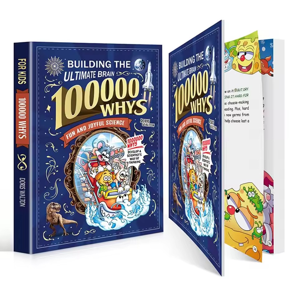 100000 Whys: 子供のための究極の脳を構築する 英 - Kids Education Book のレビューと価格