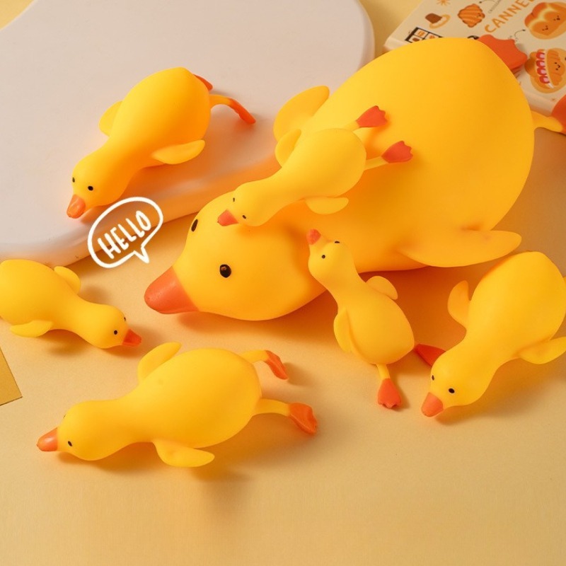 スクイッシーな抗ストレスアヒルフィジェットトイ、かわいいガチ - Online Educational Games For Kids のレビューと価格