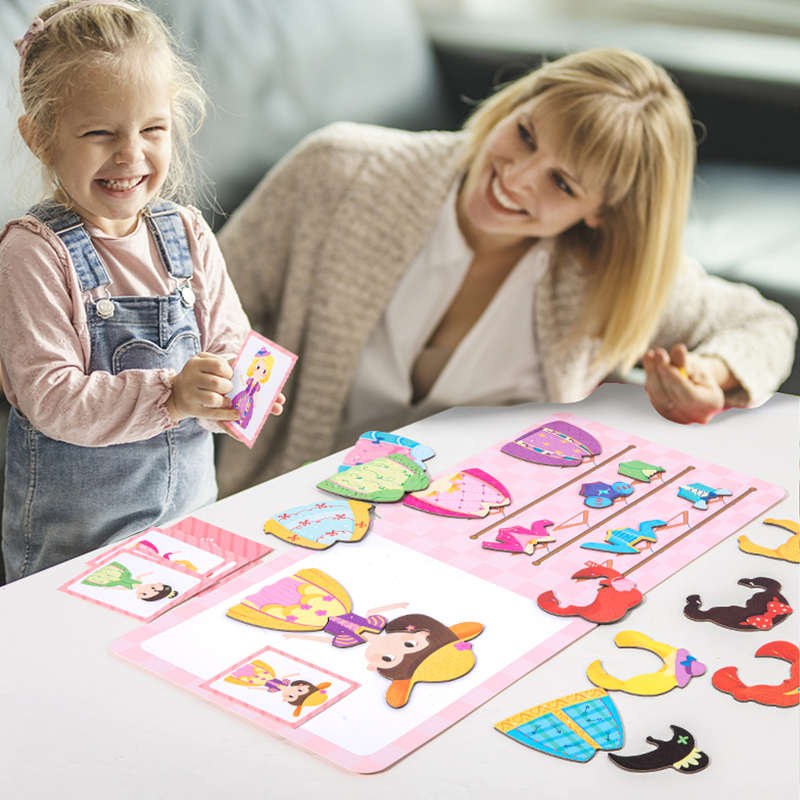 子供のための磁気サイレント本のおもちゃ,ジグソーパズル,幼児 - Kids Education Book のレビューと価格