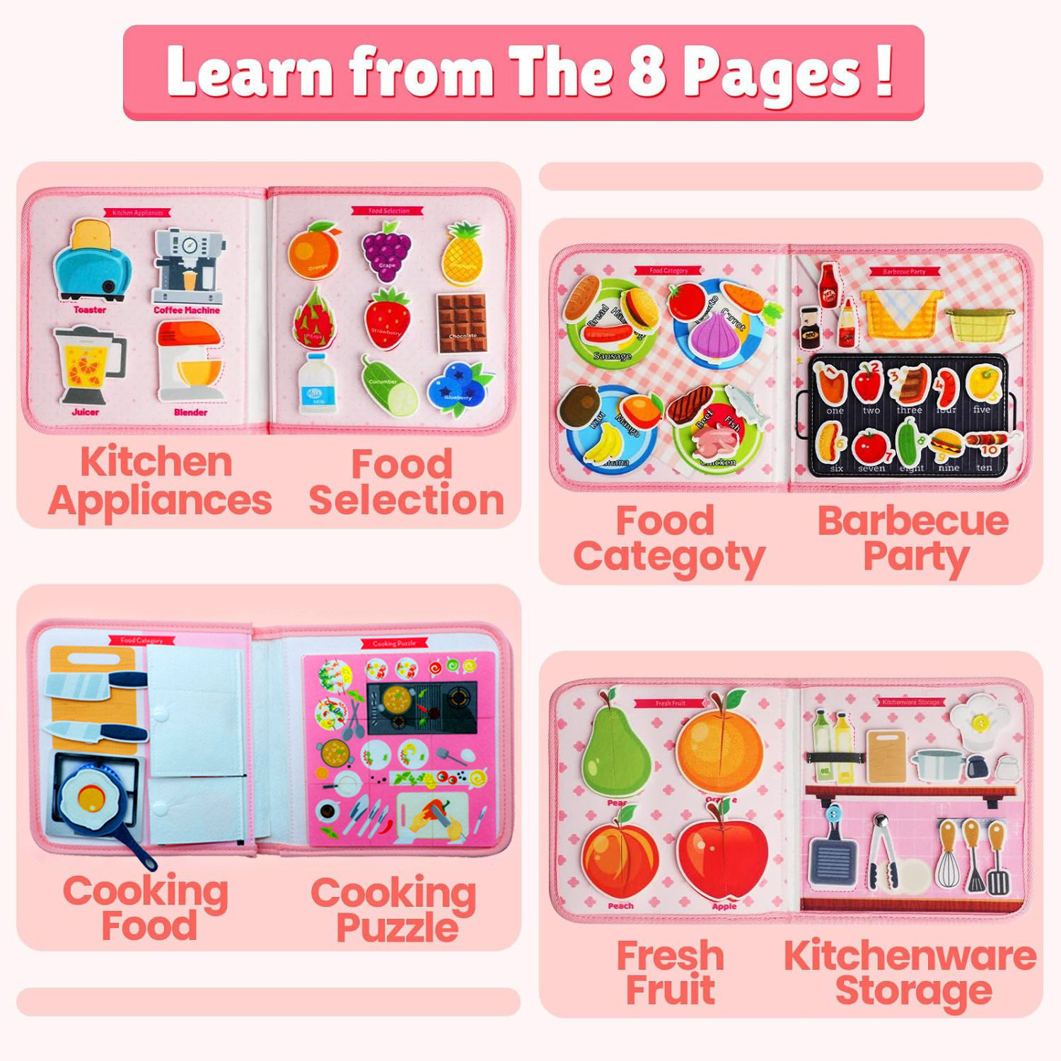 幼児ビジーボードモンテッソーリおもちゃビジーブック教育学習感 - Kids Education Book のレビューと価格