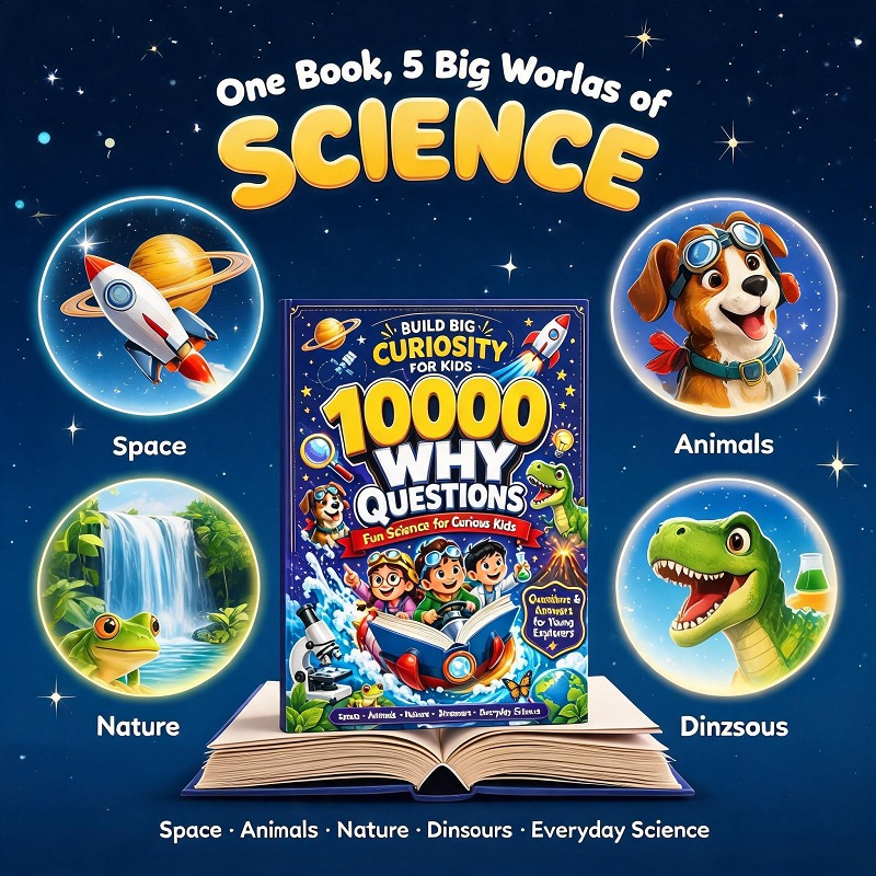 10000なぜ子ども向け科学百科事典が重要なのか？好奇心旺盛 - Kids Education Book のレビューと価格