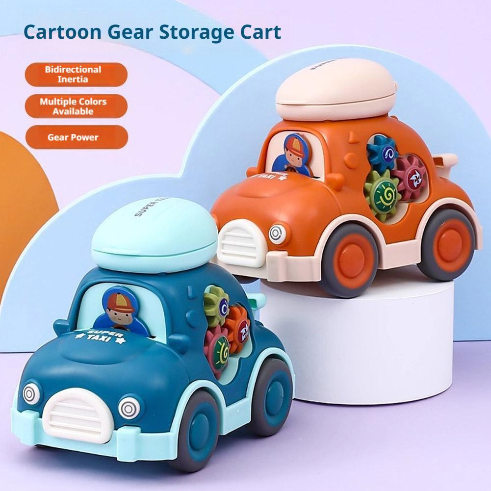 漫画ミニプルバックおもちゃの車モンテッソーリ慣性車両早期教育 - Kids Education Toys のレビューと価格